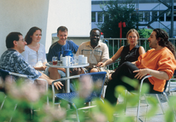 Foto einer Teilnehmergruppe im BFW Würzburg