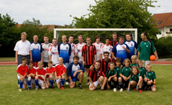 Foto der Fußballmannschaften